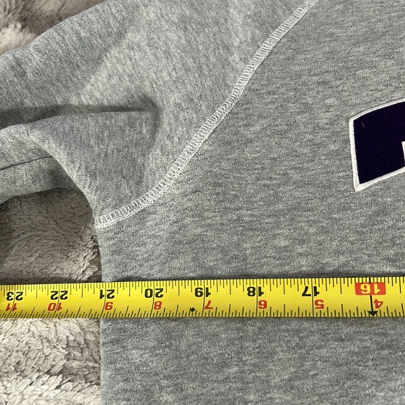 Texas Christian university, horned frogs spellout, crewneck sweatshirt, sz small - Picture 6 of 7